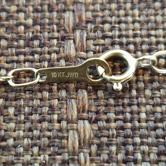 Rare Vintage 10k Solid Gold #1 Grandma Pendant & Necklace – A Treasured Keepsake - Picture 7 of 12